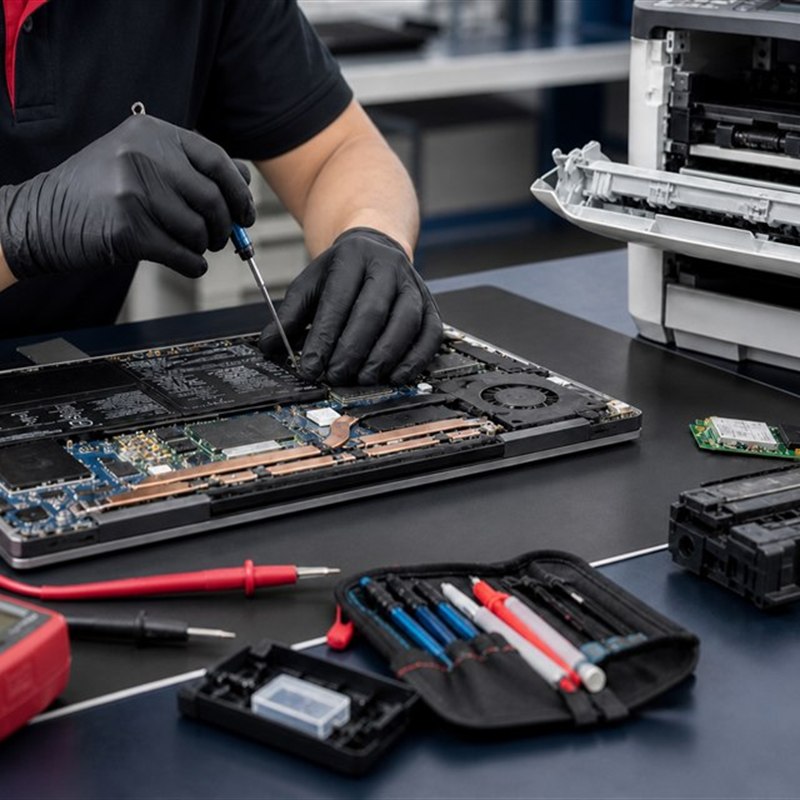 Hands-on laptop and printer repair service in Menglembu, Ipoh